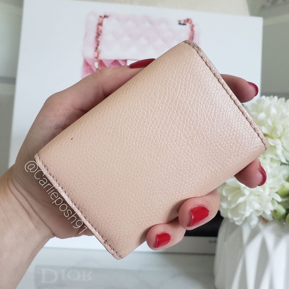 Authentic Pre-owned Fendi Zucca F Is FF Micro Trifold Compact Wallet - Picture 5 of 16
